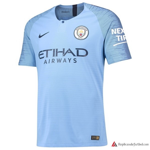 Camiseta Manchester City Primera equipación 2018-2019 Azul
